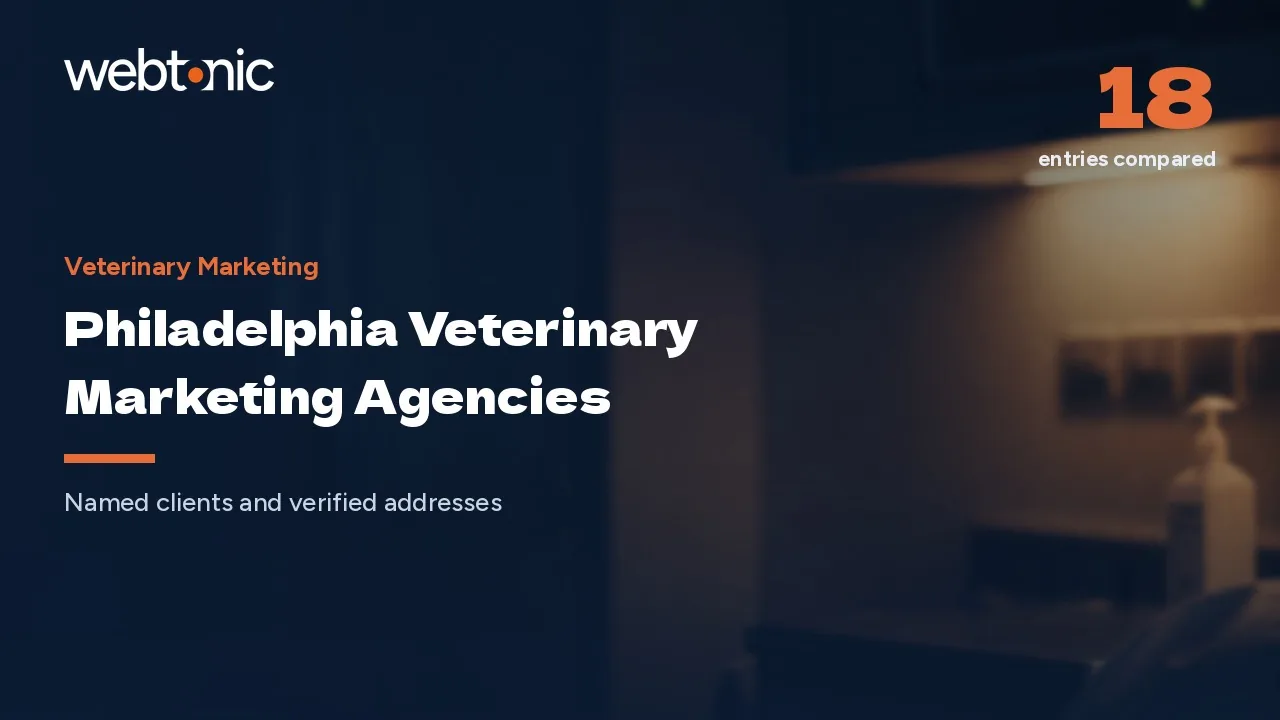 Philadelphia Veterinary Marketing Agencies, Reviewed for 2026 — Web Tonic blog thumbnail