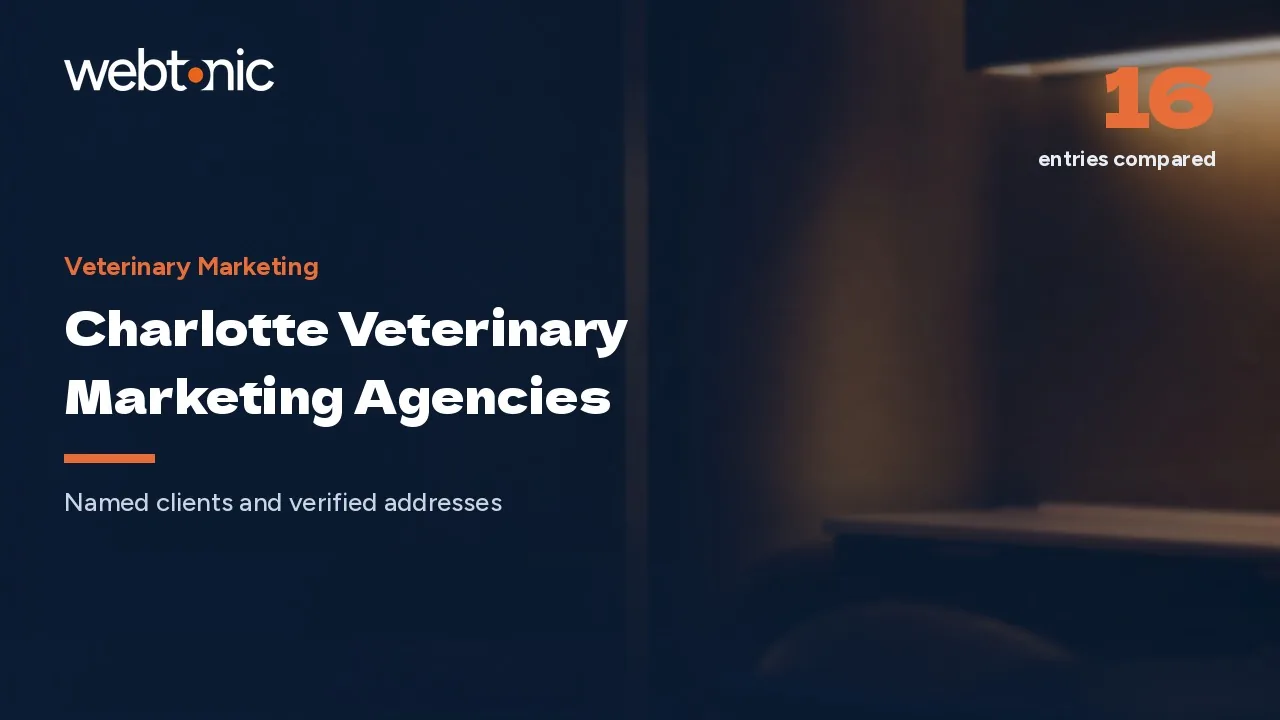 Three Work From Charlotte Itself: Veterinary Marketing Agencies in 2026 — Web Tonic blog thumbnail