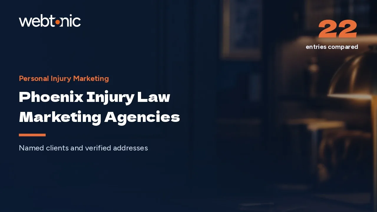 Phoenix Personal Injury Marketing Agencies, Fact-Checked for 2026 — Web Tonic blog thumbnail