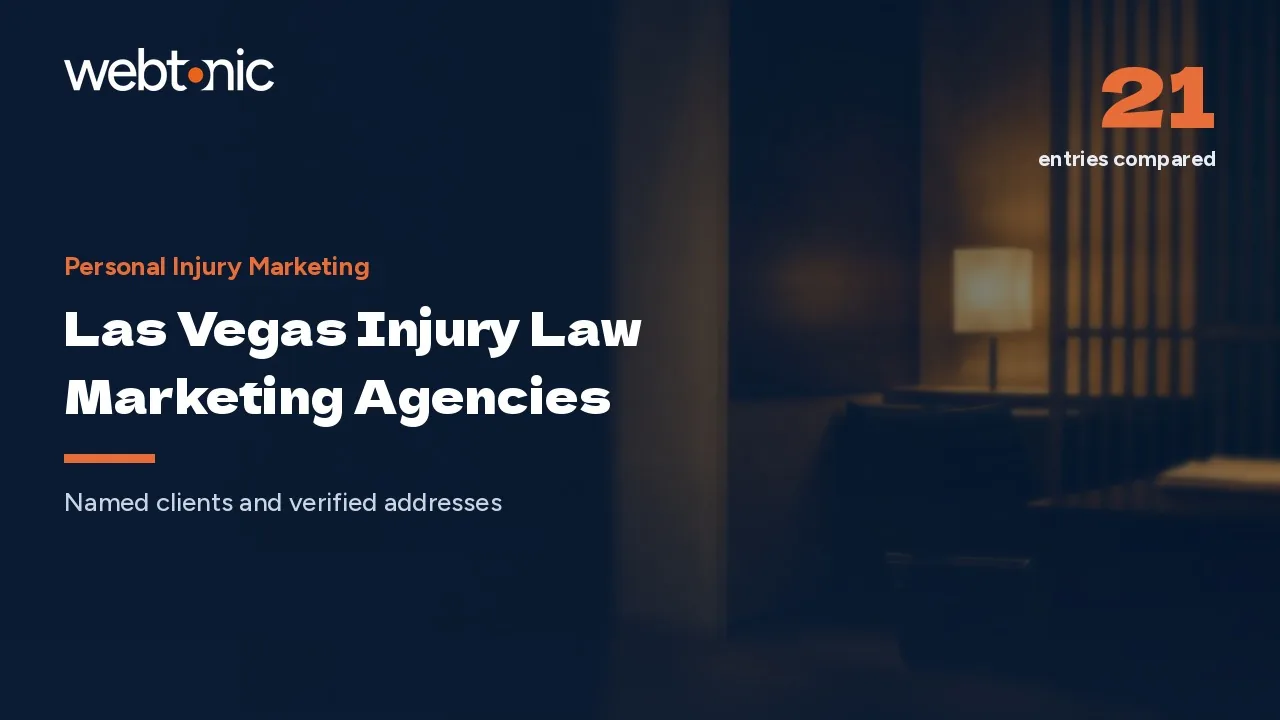 Not One Posts a Rate: Las Vegas Injury Marketing Agencies in 2026 — Web Tonic blog thumbnail