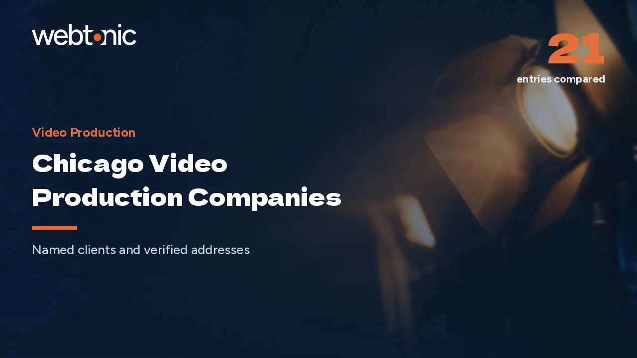 Chicago Video Production Companies: The 2026 Field Guide — Web Tonic blog thumbnail