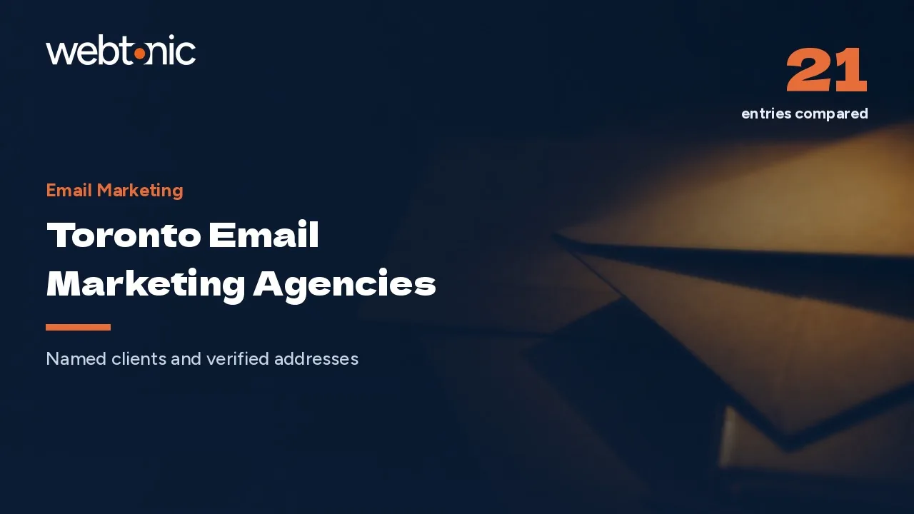 How to Pick a Toronto Email Marketing Agency in 2026 — Web Tonic blog thumbnail
