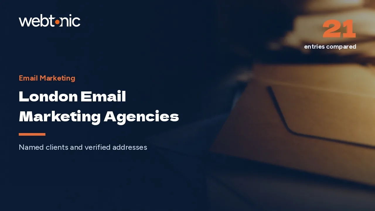 London Email Marketing Agencies and What They Charge in 2026 — Web Tonic blog thumbnail