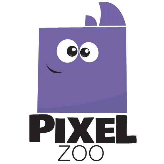 Pixel Zoo Animation Logo