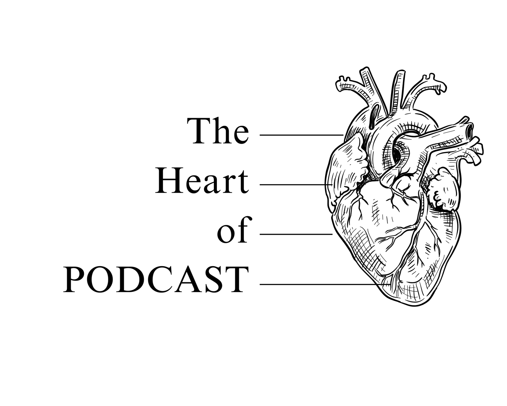 The Heart of Podcast Logo