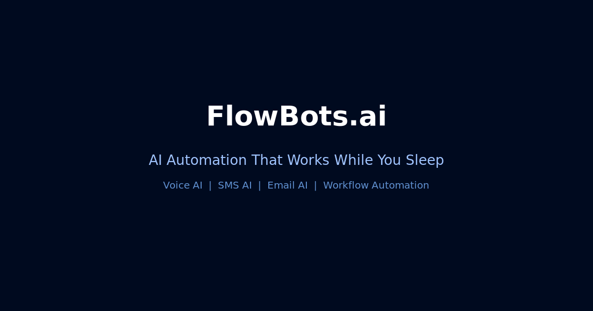 FlowBots LLC Logo