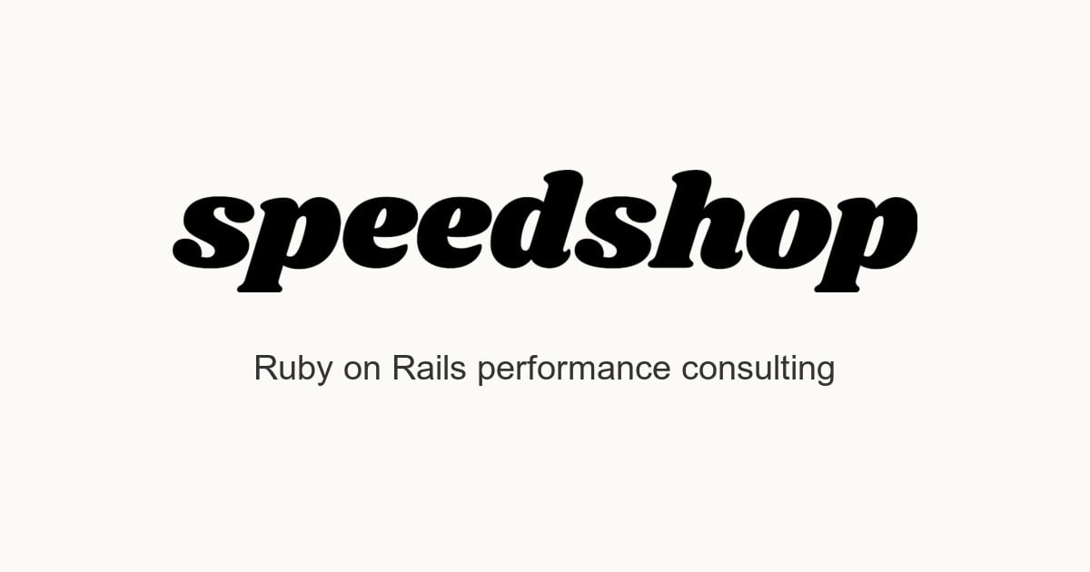 Speed Shop Logo