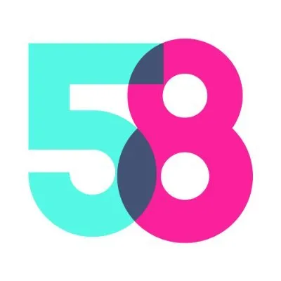 58 Clicks Logo