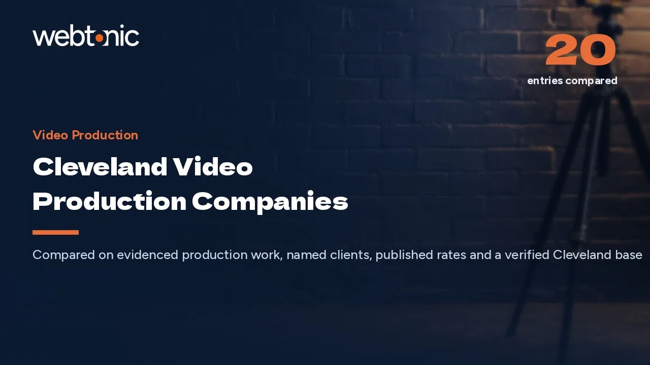 Hiring a Cleveland Video Production Crew in 2026 — Web Tonic blog thumbnail