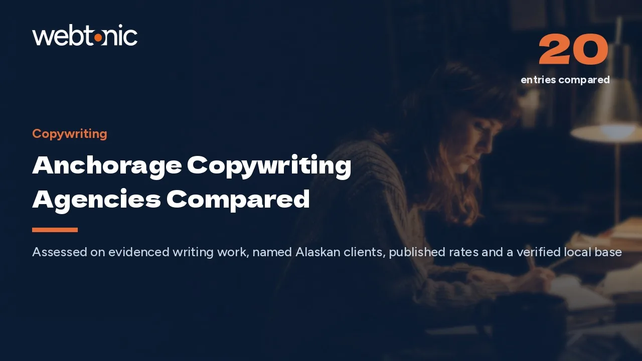 Anchorage Copywriting Agencies: What 20 Firms Publish in 2026 — Web Tonic blog thumbnail