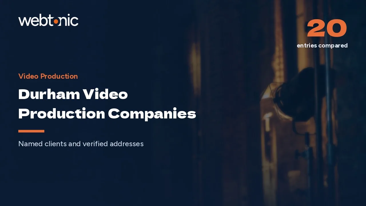 Durham Video Production Companies: What the Evidence Shows in 2026 — Web Tonic blog thumbnail