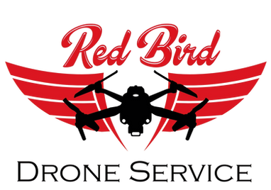 Red Bird Drone Service Logo