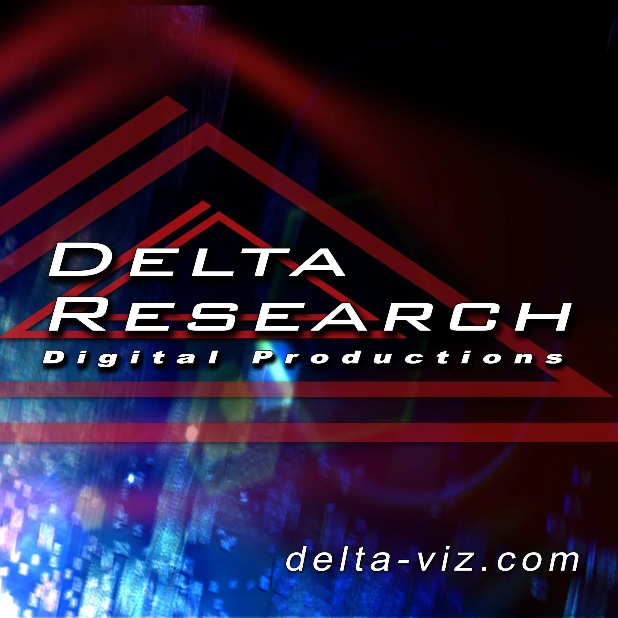 Delta Research Digital Productions Logo