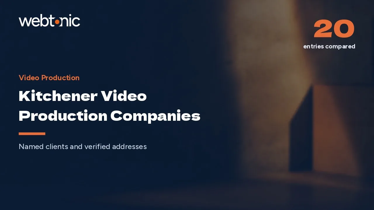 Kitchener Video Production in 2026 Across the Tri-Cities — Web Tonic blog thumbnail