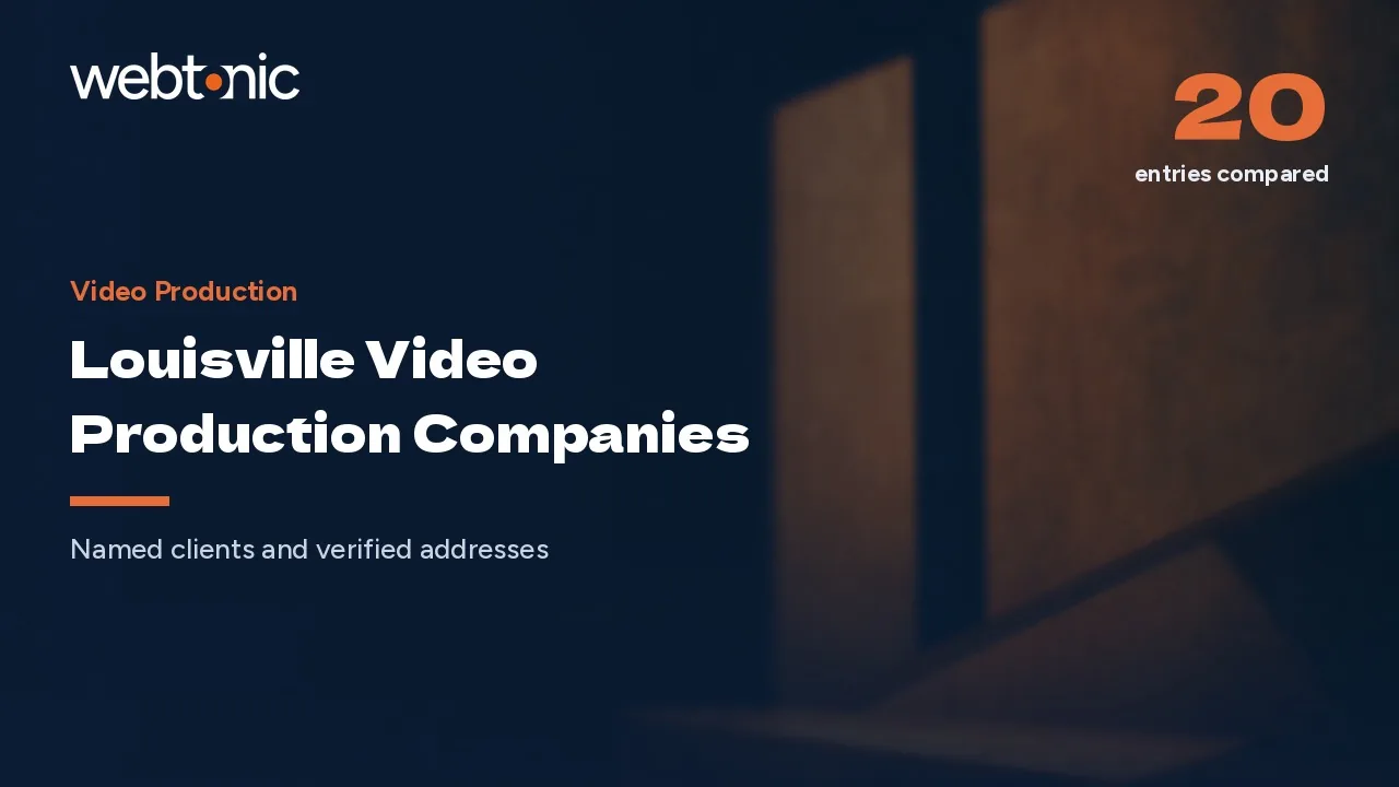 Hiring a Louisville Video Production Company in 2026 — Web Tonic blog thumbnail