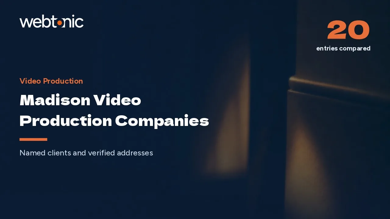 Inside the Madison Video Production Market in 2026 — Web Tonic blog thumbnail