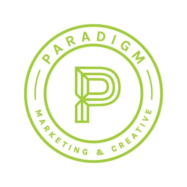 Paradigm Marketing and Creative Logo