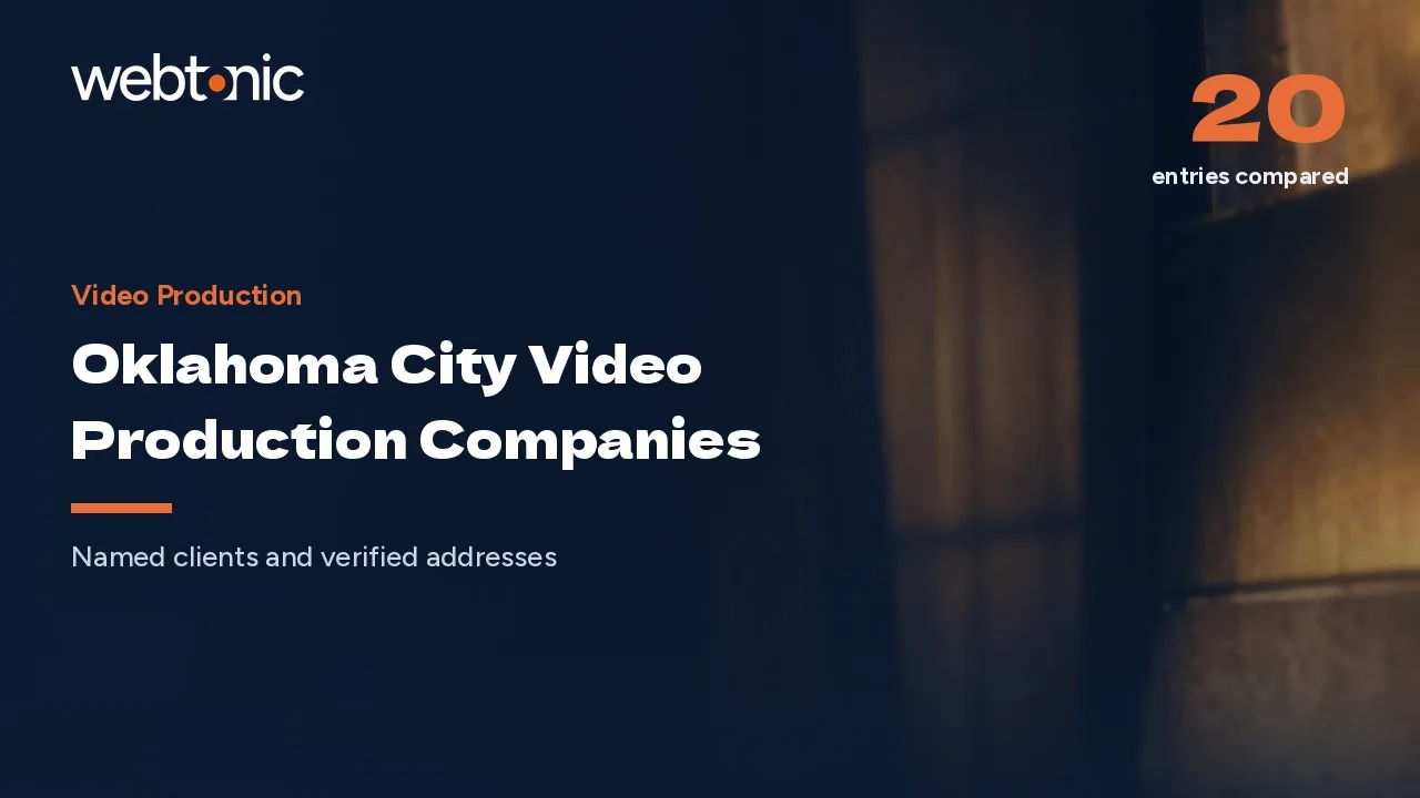 Oklahoma City Video Production: What Studios Publish in 2026 — Web Tonic blog thumbnail