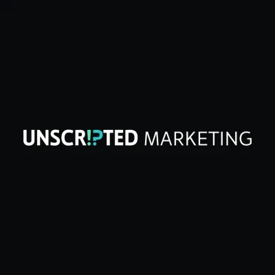 Unscripted Marketing Logo