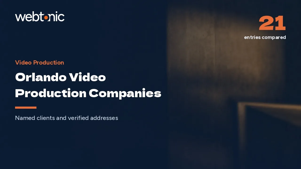 Beyond the Theme Parks: Orlando Video Production in 2026 — Web Tonic blog thumbnail
