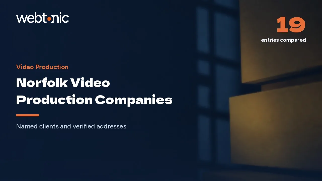 Which Norfolk Video Production Company Fits Your Brief in 2026? — Web Tonic blog thumbnail