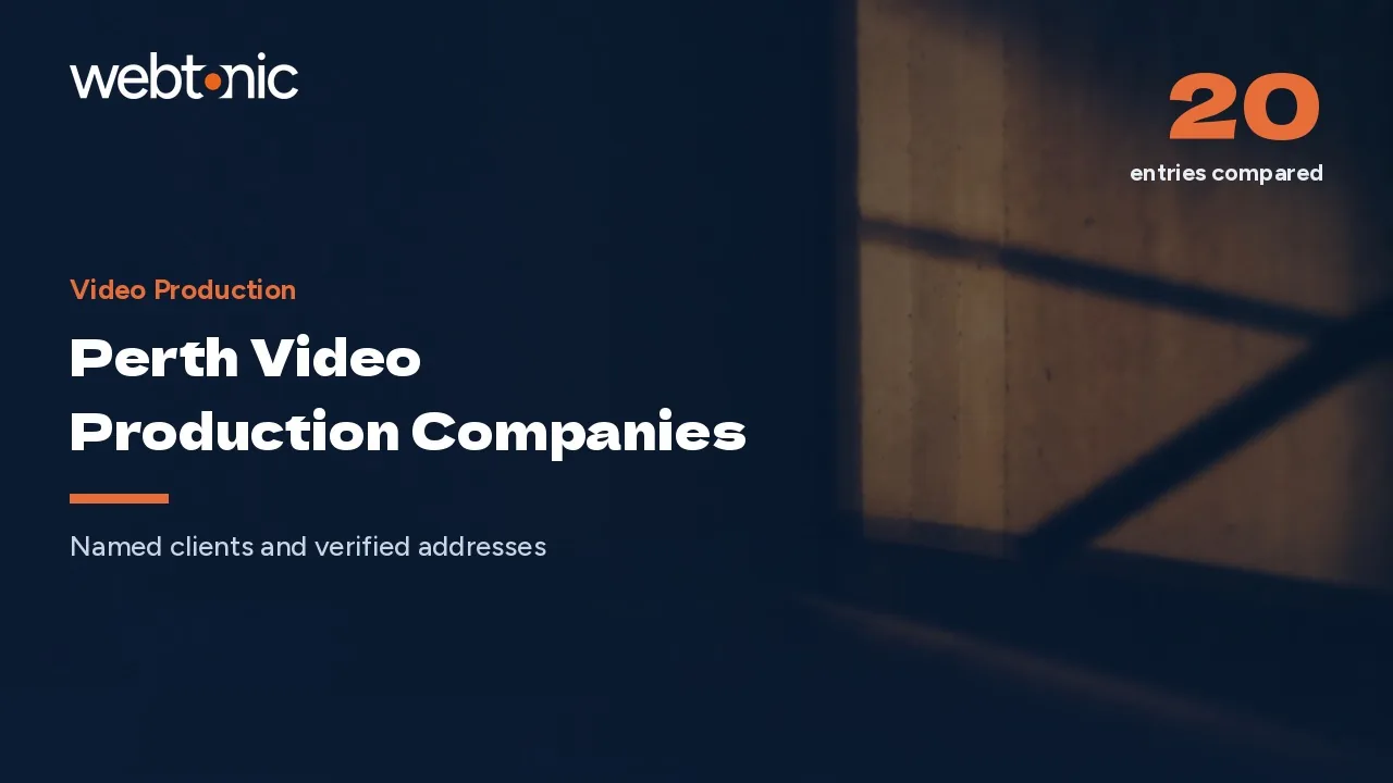 Perth Video Production: Who Films What in 2026 — Web Tonic blog thumbnail