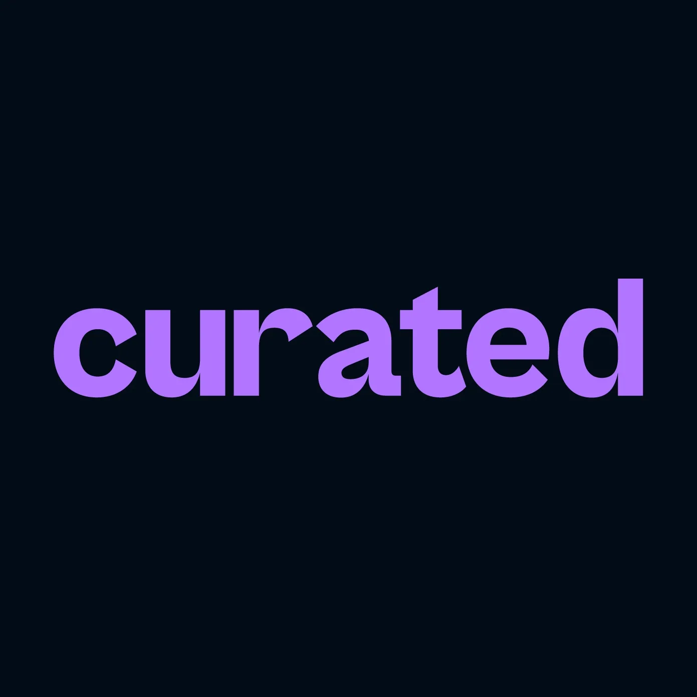 Curated Digital Logo
