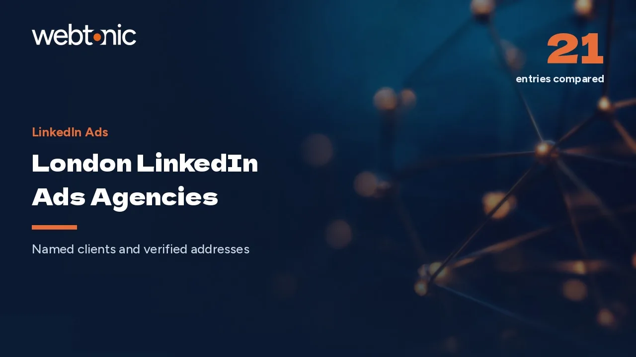 LinkedIn Ads in London: Who Runs B2B Campaigns in 2026 — Web Tonic blog thumbnail