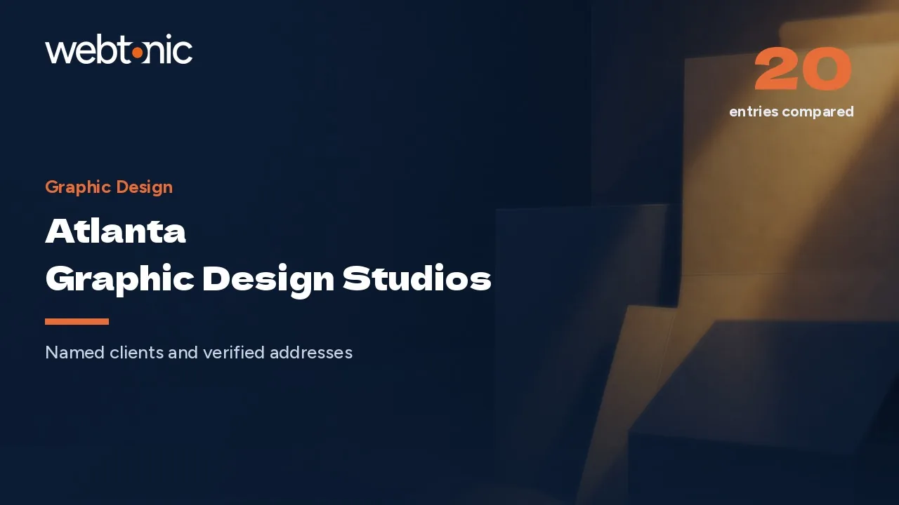 Atlanta Graphic Design Studios With Named Clients (2026) — Web Tonic blog thumbnail