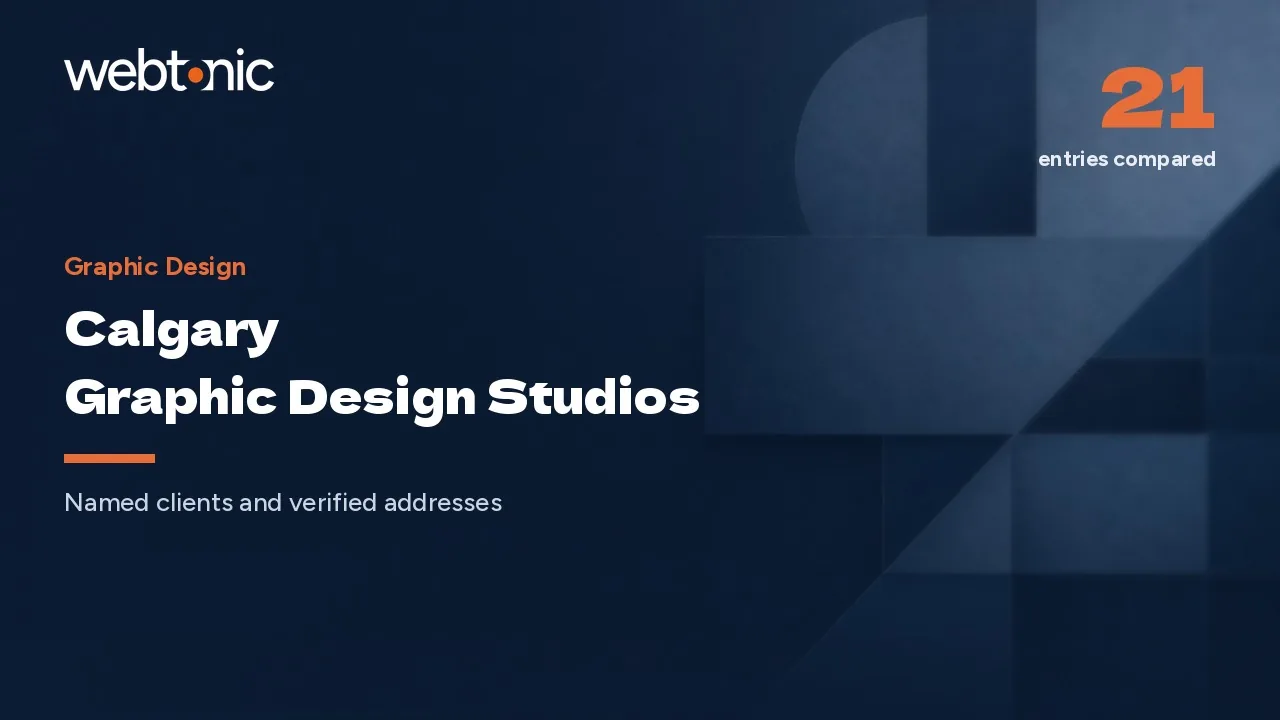 Calgary Graphic Design: 20 Studios Worth a Brief in 2026 — Web Tonic blog thumbnail