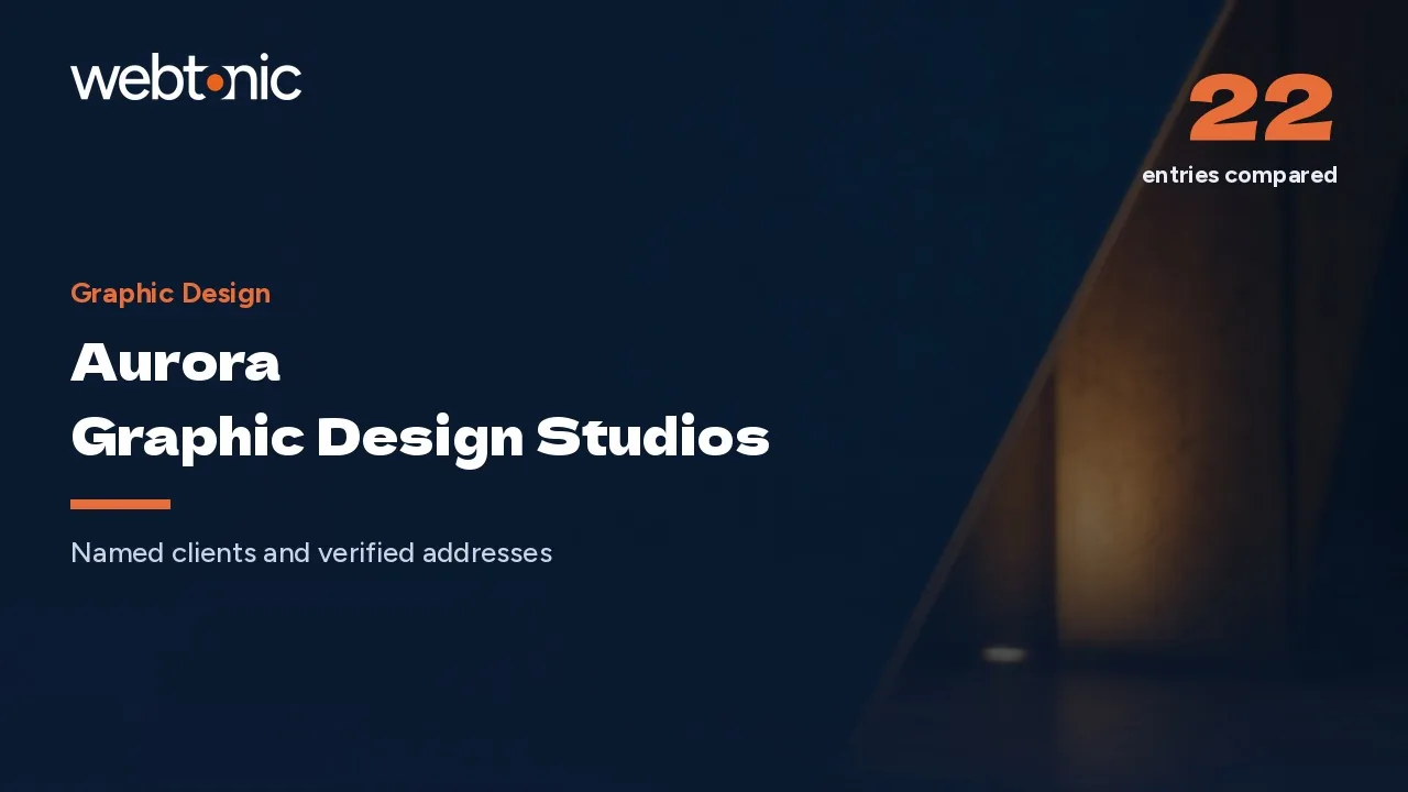 Aurora Graphic Design Studios and What They Have Shipped in 2026 — Web Tonic blog thumbnail