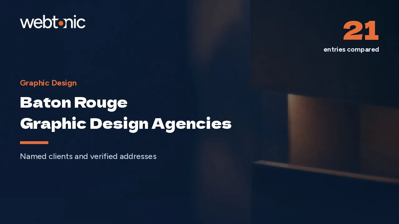 Two Baton Rouge Design Agencies Post a Price in 2026. Here Are the Rest — Web Tonic blog thumbnail