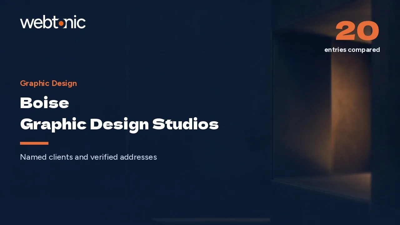 Every Boise Design Studio on This Page Names a Client (2026 Review) — Web Tonic blog thumbnail