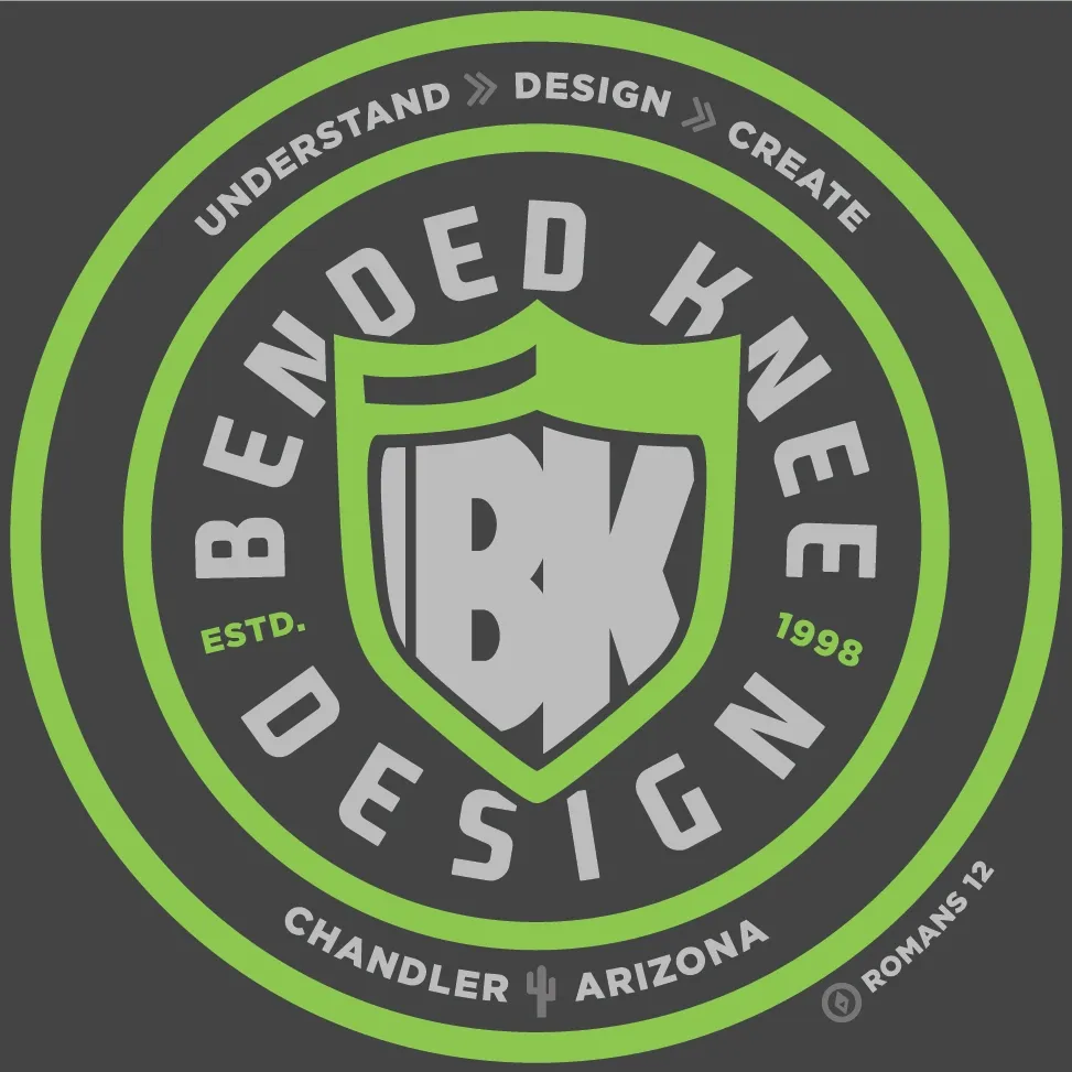 Bended Knee Design Logo