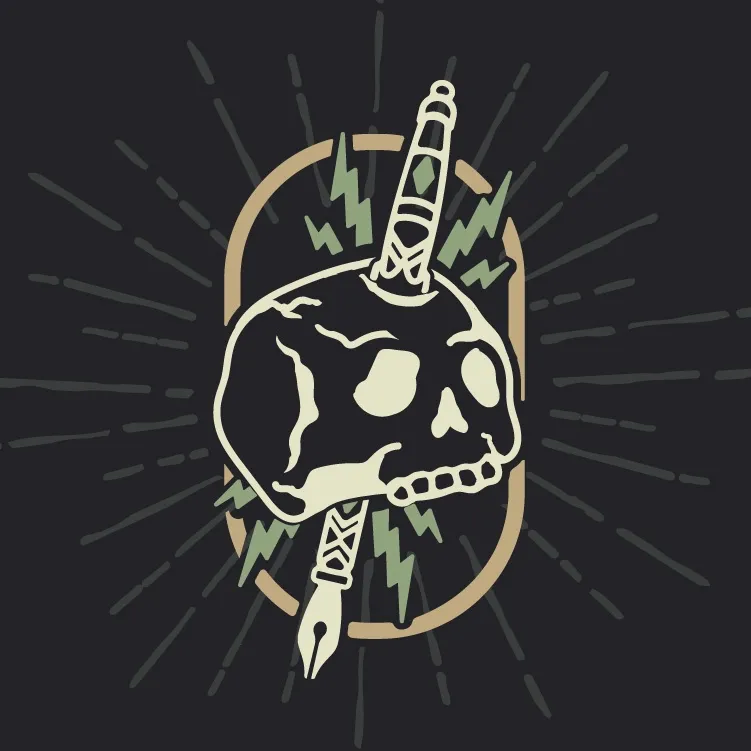 Ink & Bone Design Co. Logo