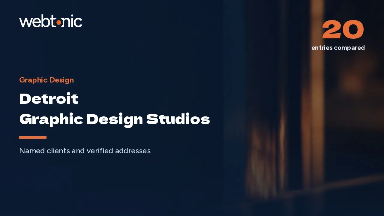 Detroit Graphic Design Studios: What They Will Show You in 2026 — Web Tonic blog thumbnail