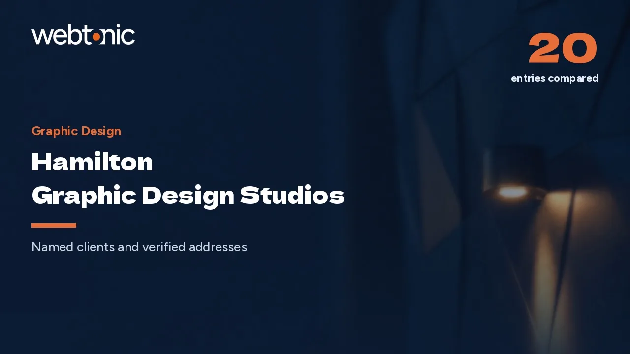 Hamilton Graphic Design Studios: Downtown, Dundas and Waterdown in 2026 — Web Tonic blog thumbnail