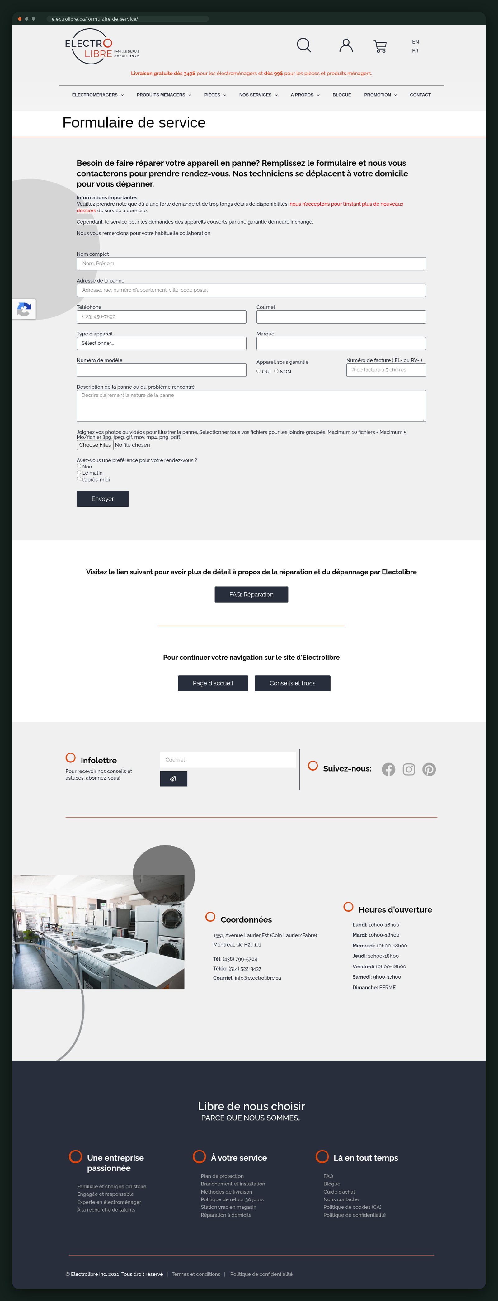 Electrolibre website — screen 5