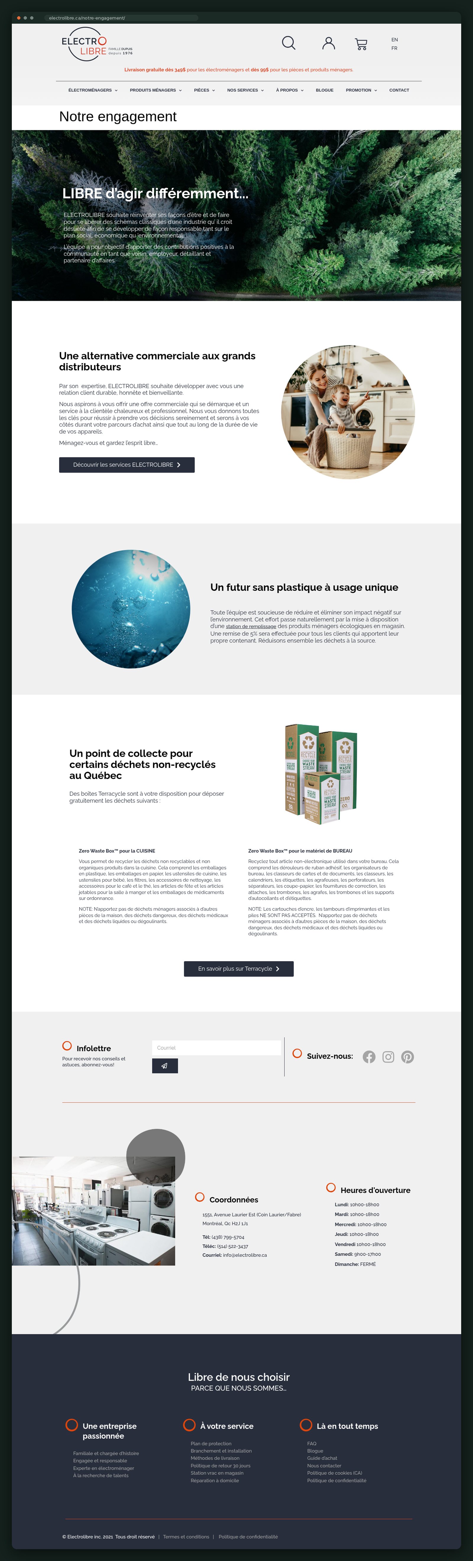 Electrolibre website — screen 4