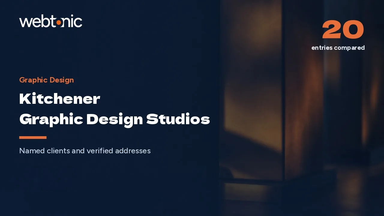 Kitchener or Waterloo: Where the Region’s Design Studios Sit (2026) — Web Tonic blog thumbnail