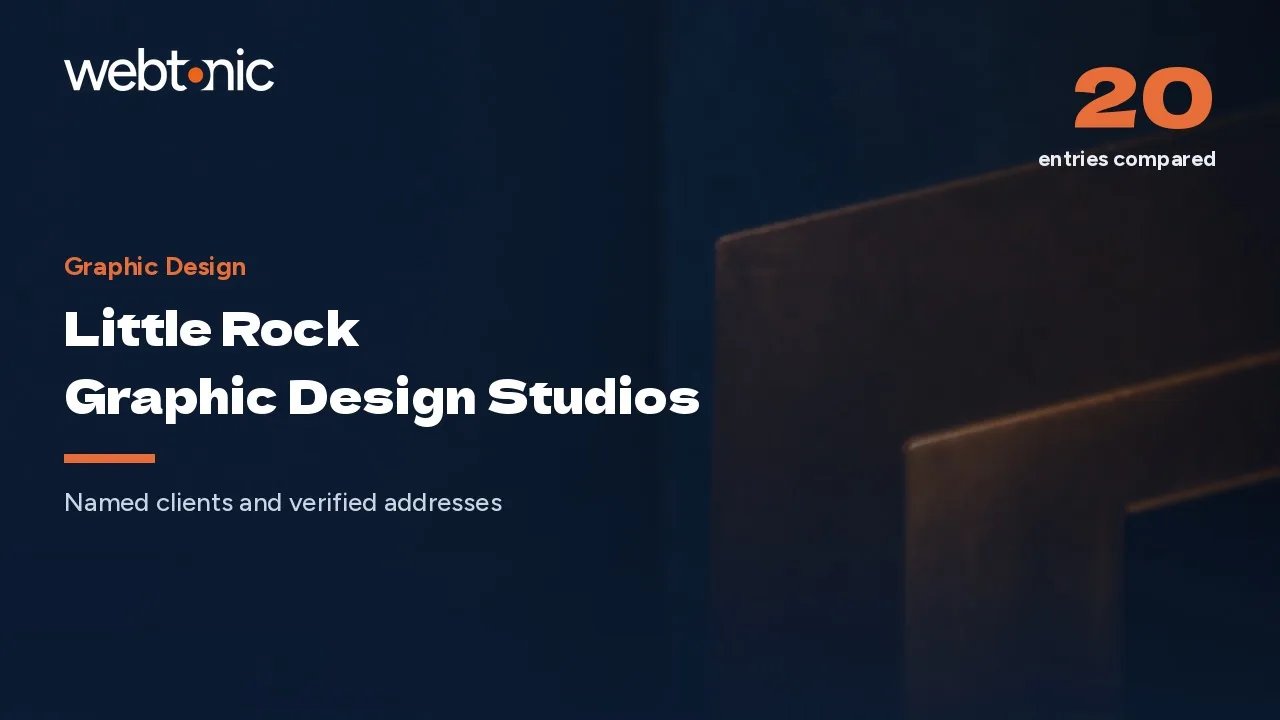 Little Rock Design: Agencies Since 1961 and Solo Studios (2026) — Web Tonic blog thumbnail