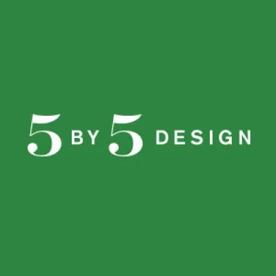 5 by 5 Design Logo