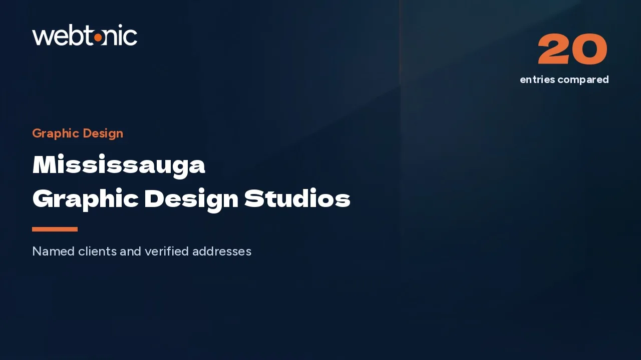 Mississauga Design Studios: All Local, Few Named (2026) — Web Tonic blog thumbnail