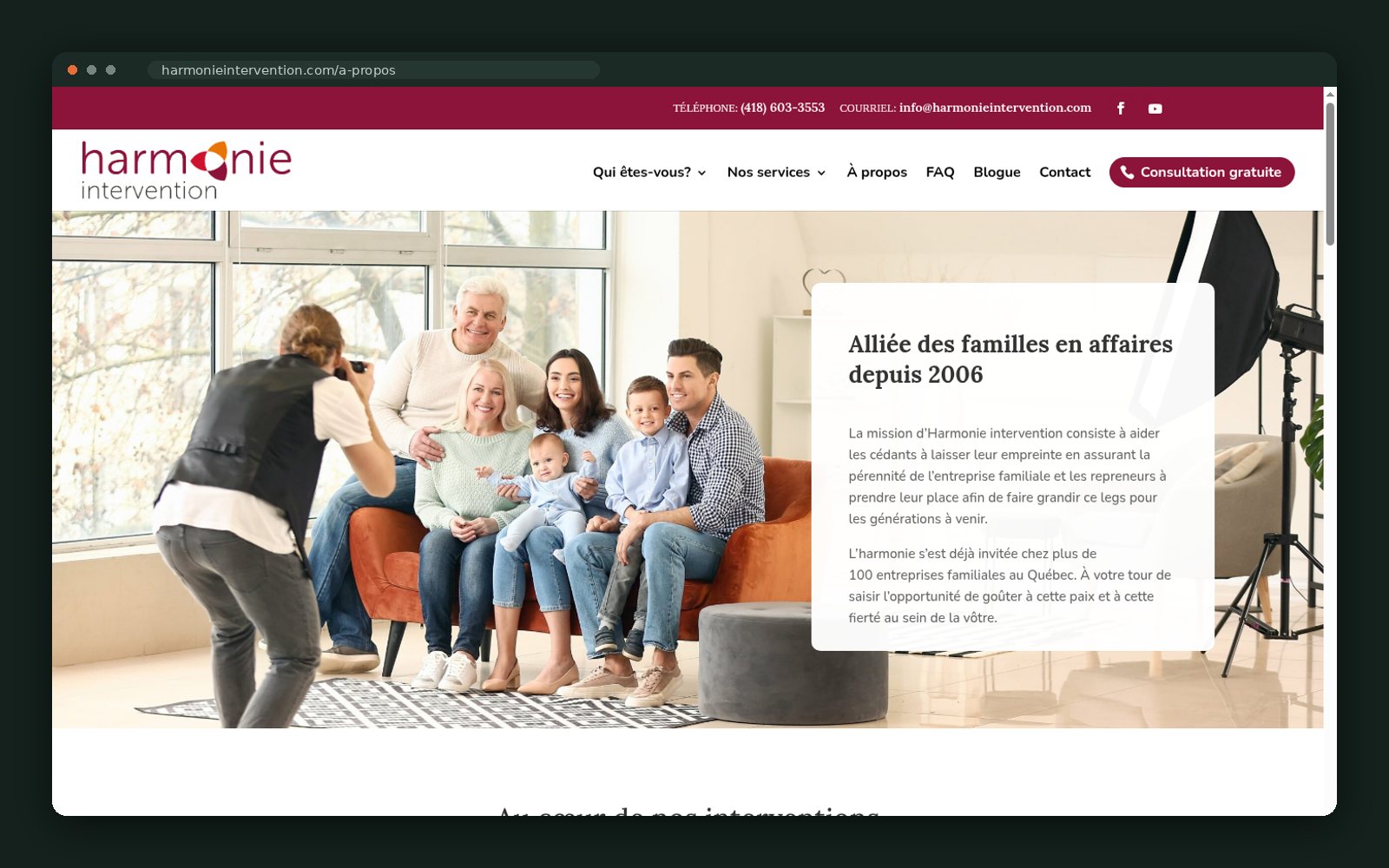 About — allies of families in business since 2006
