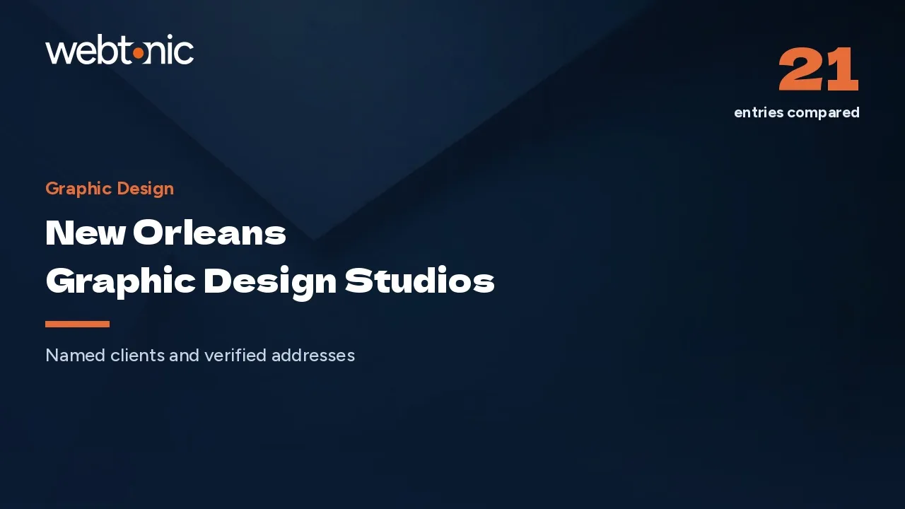The Design Studios Behind New Orleans Menus in 2026 — Web Tonic blog thumbnail