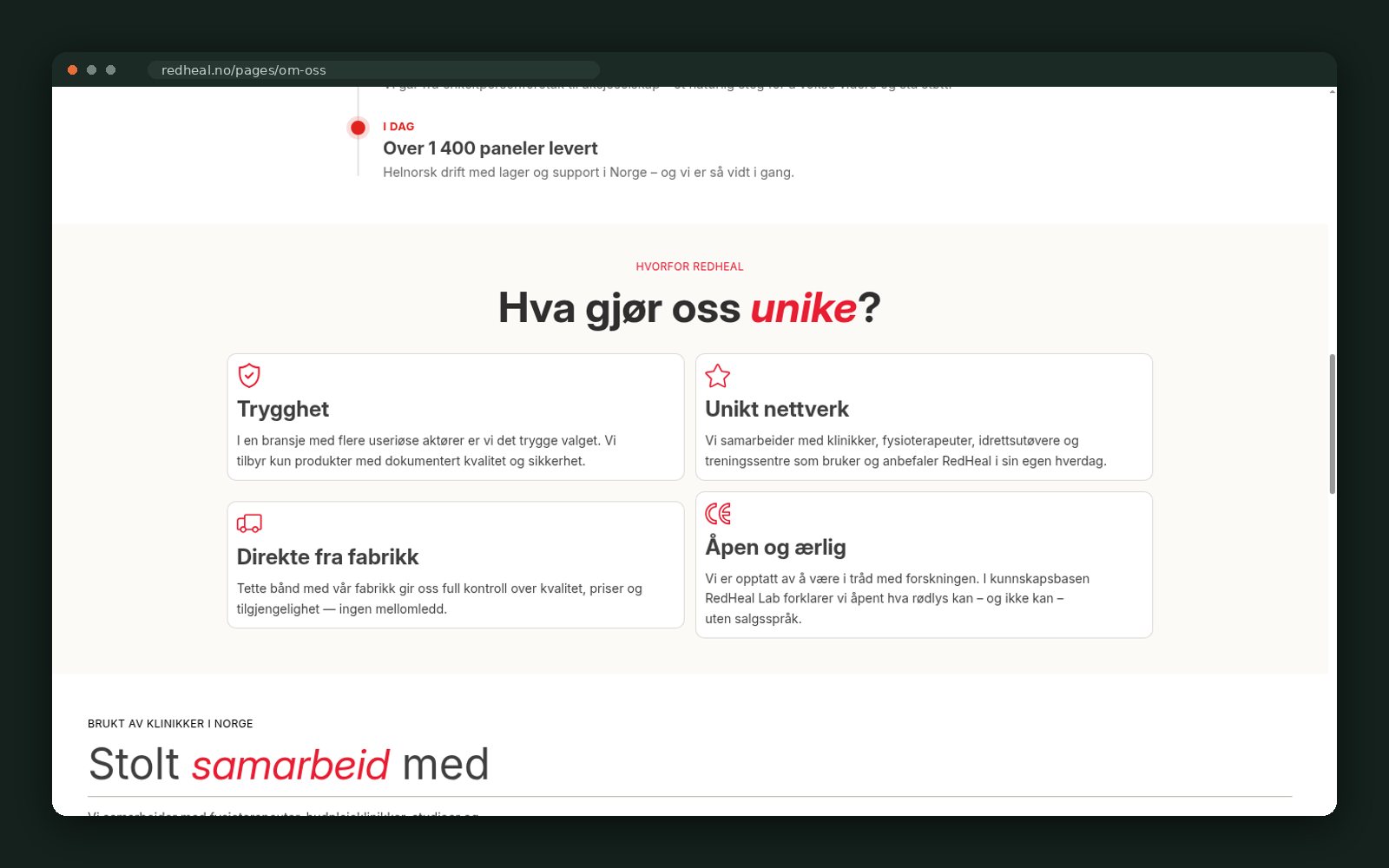 What makes RedHeal different, and who they work with