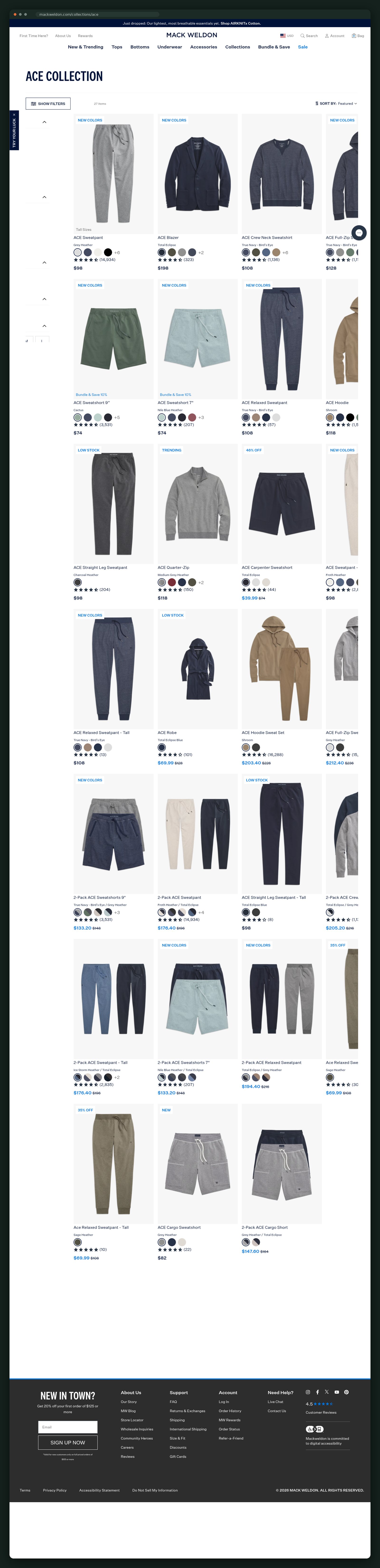 Mack Weldon website — screen 5