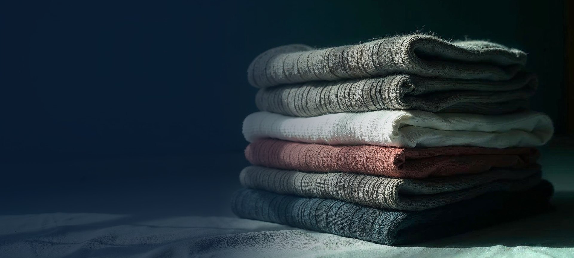 Art-directed men's apparel still life representing Mack Weldon's industry