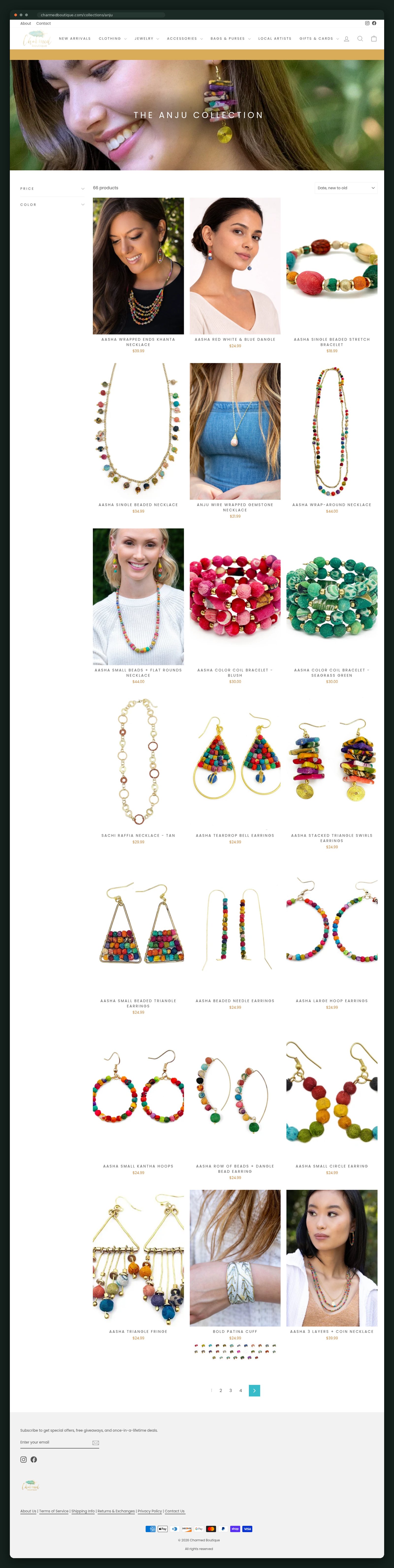 The Anju Collection, full scroll
