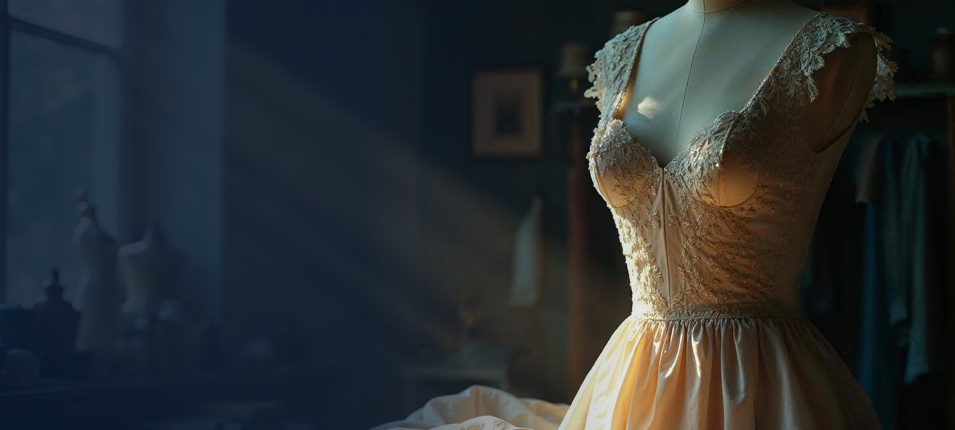 Art-directed intimates atelier scene representing ThirdLove's industry